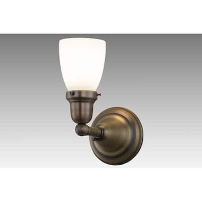 5.5"W Revival Oyster Bay Goblet Wall Sconce