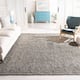 SAFAVIEH Jerneja Handmade Solid Chunky Jute Area Rug - 10' x 14' - Light Grey