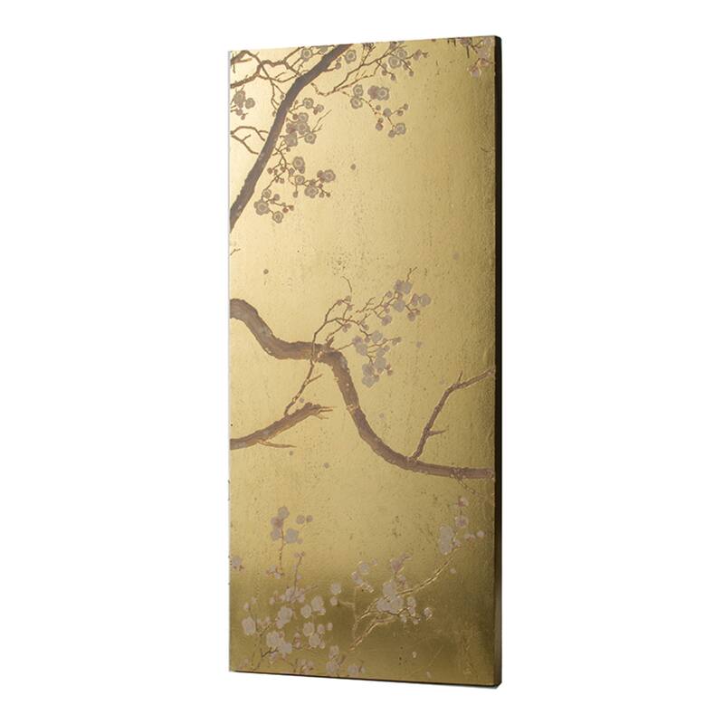 Metallic Cherry Blossom Panel Wall Arts - 21.25" x 47.25" - Set of 2