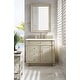 preview thumbnail 1 of 11, James Martin Vanities Bristol 36" Single Vanity, Whitewashed Walnut