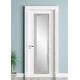 preview thumbnail 12 of 14, Urban Rustic Farmhouse Over the Door Mirror - 21.5 x 71 Farmhouse Wood