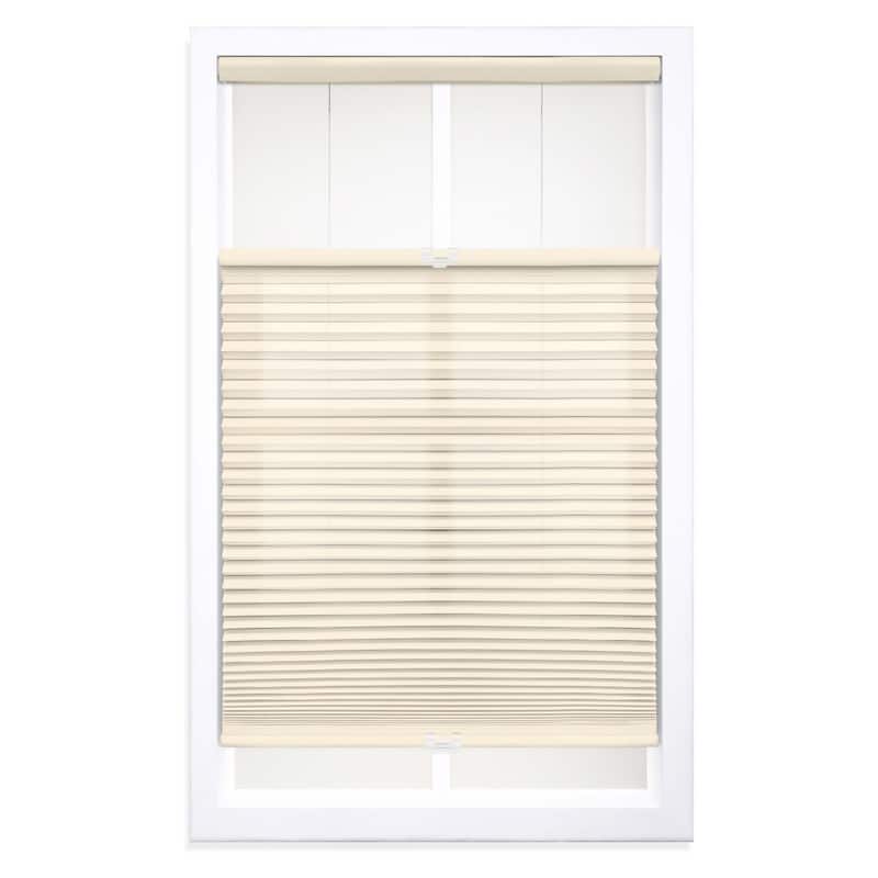 64-inch Alabaster Light-filtering Top Down/Bottom Up Shade