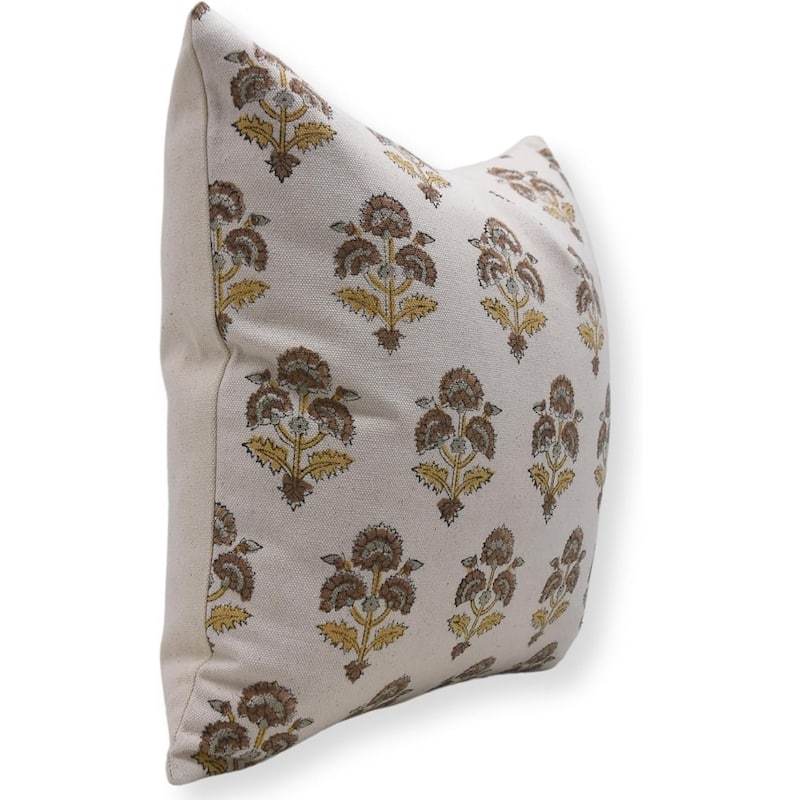 Fabdivine Cotton Decorative Block print pillow Cover