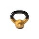 preview thumbnail 2 of 0, Everlast Vinyl Coated Iron Kettlebell Exercise Training Weight, 5 Pound, Gold