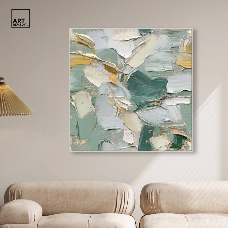 Fractured Forest Layered Canvas by Art Remedy