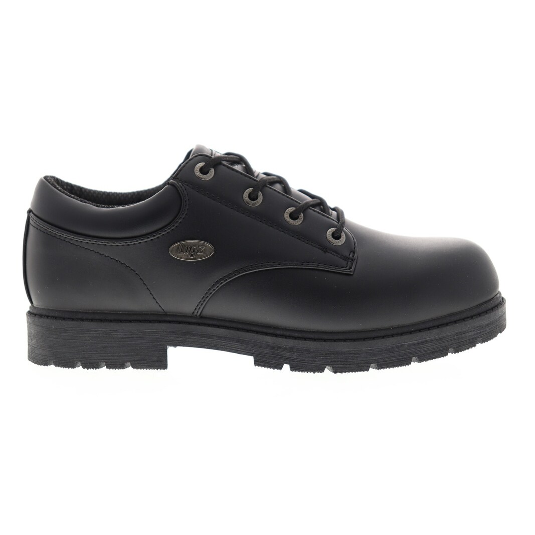 Shop Lugz Warrant Lo Sr Black Mens Casual Dress Boots Overstock