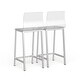 preview thumbnail 9 of 8, Pure Decor Clear Acrylic Counter Stool- Set of 2