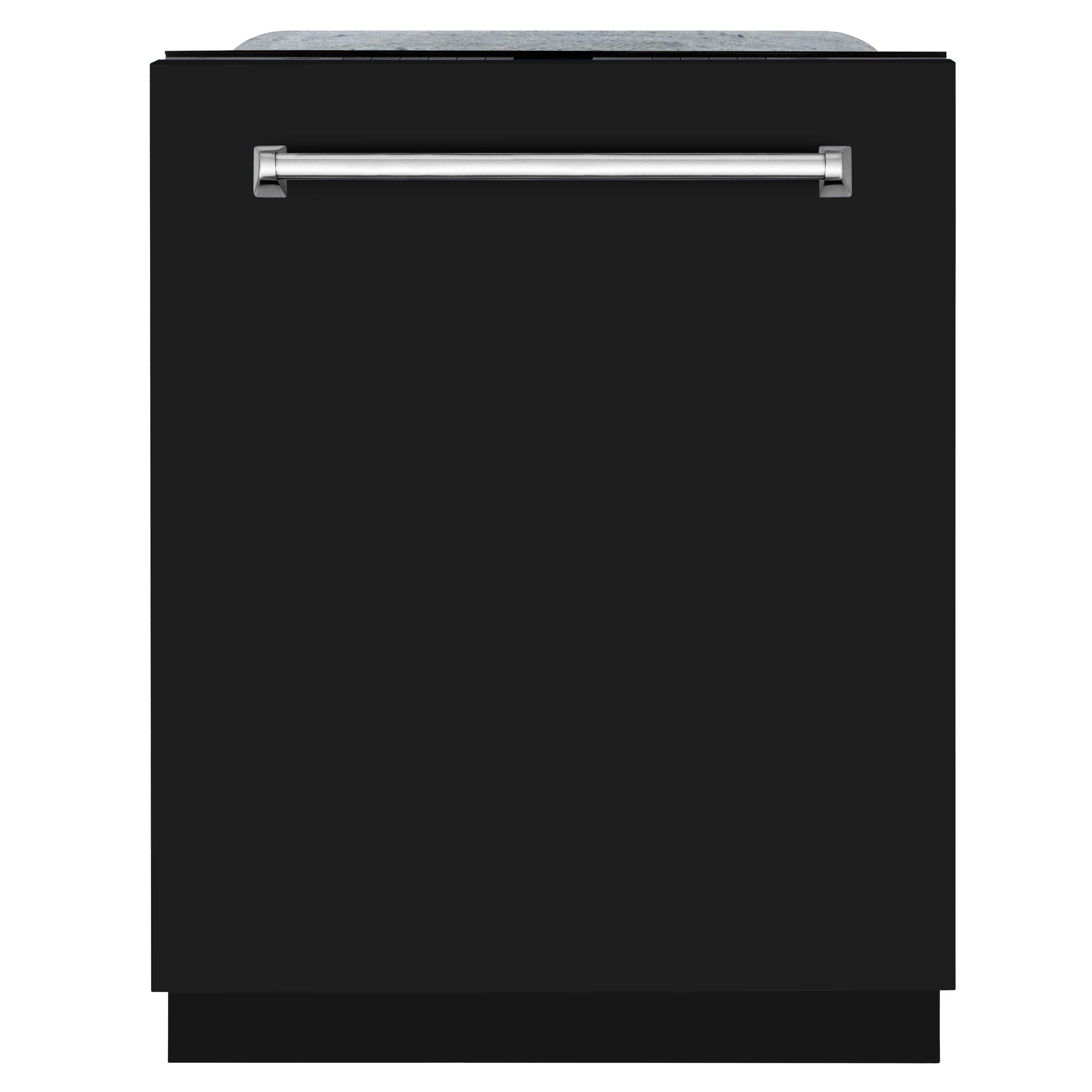 Zline Kitchen and Bath ZLINE 24" Monument Series 3rd Rack Top Touch Control Dishwasher in Custom Panel Ready with Stainless Steel Tub (DWMT)