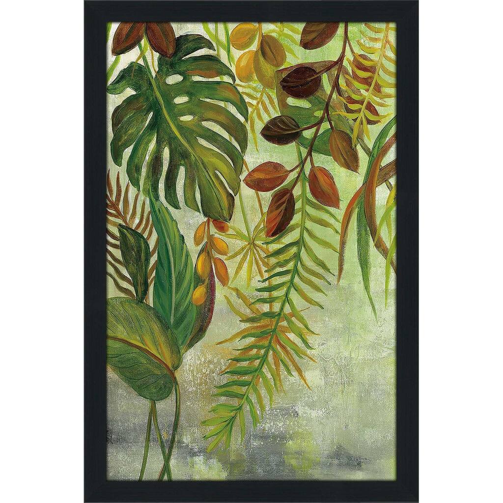"Tropical Greenery I" by Silvia Vassileva Print on Acrylic.