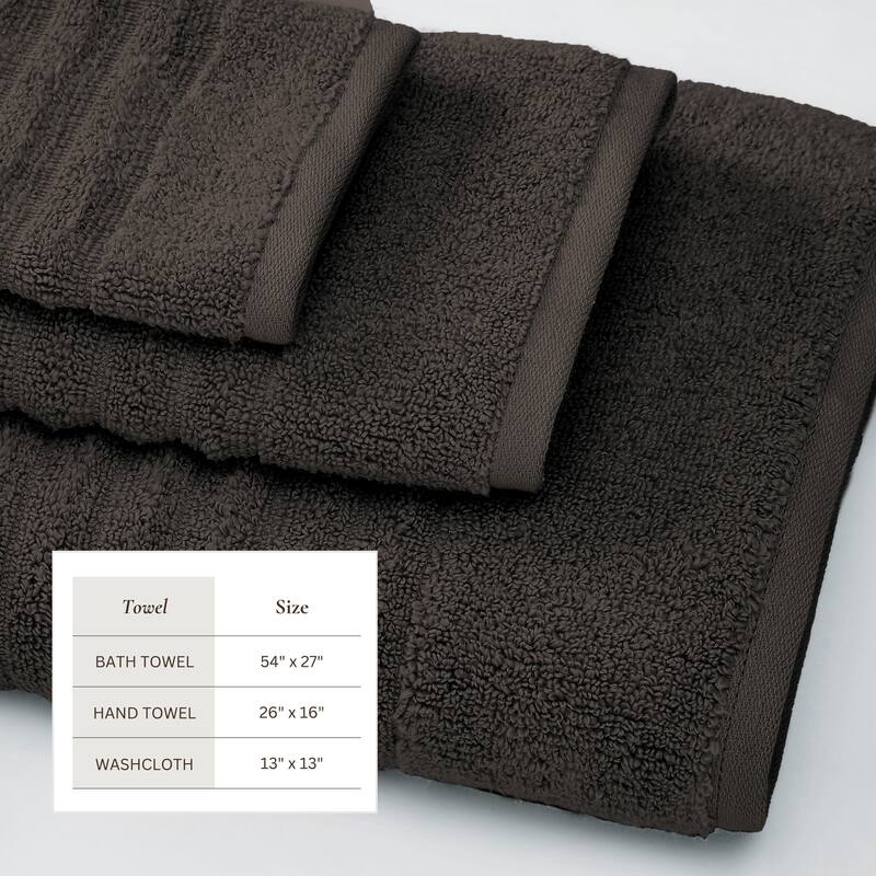 Linery & Co. Combed Cotton Bath Towel Set