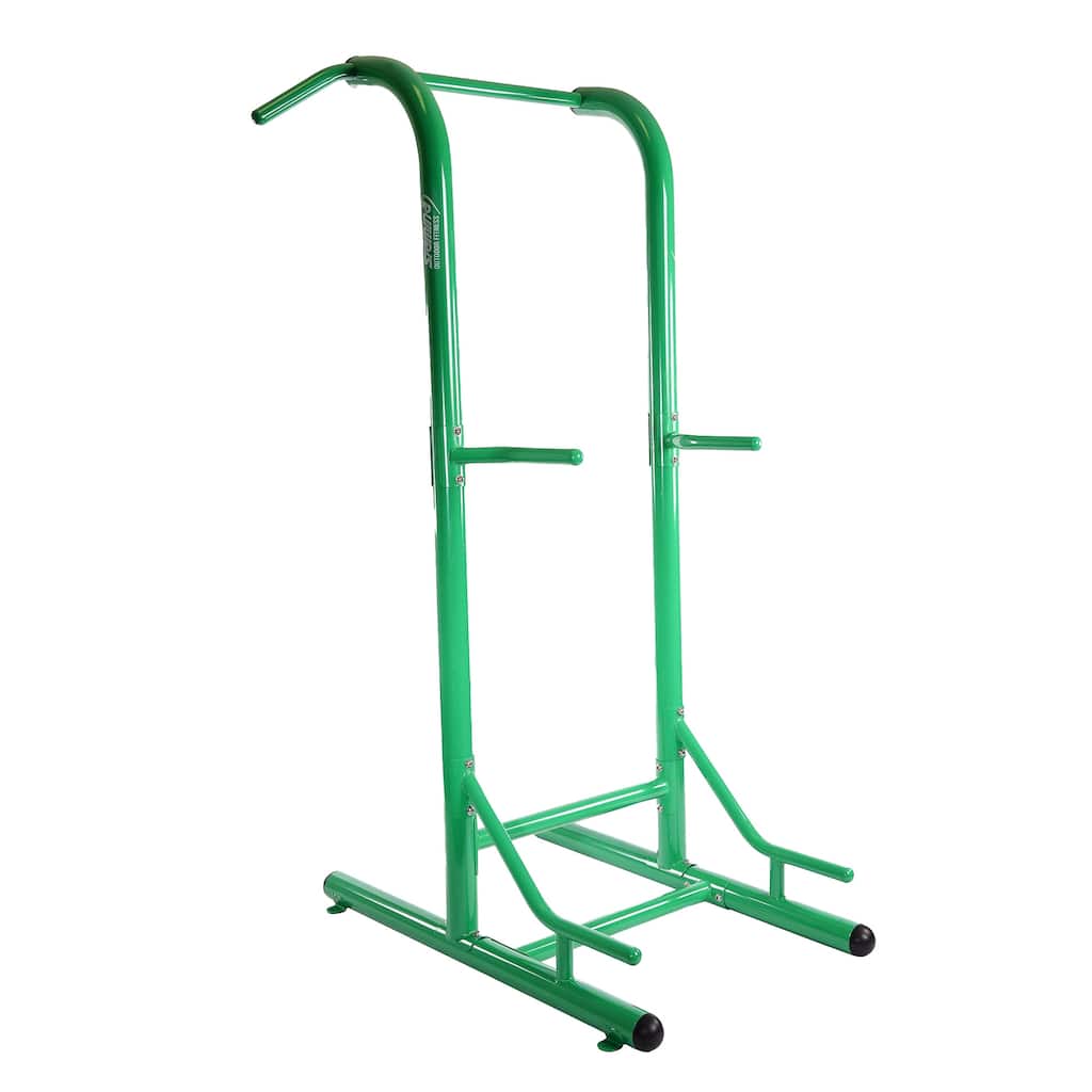 Stamina Products Outdoor Fitness Multi Use Strength Training Power Tower, Green - 88