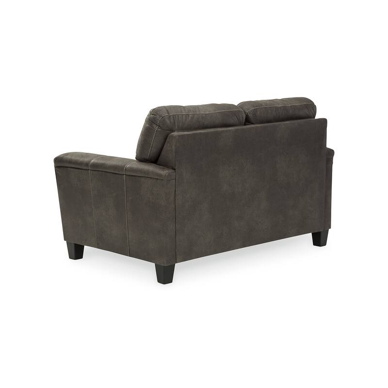 Signature Design by Ashley Navi Gray 2-Piece Upholstery Package - 89"W x 38"D x 39"H