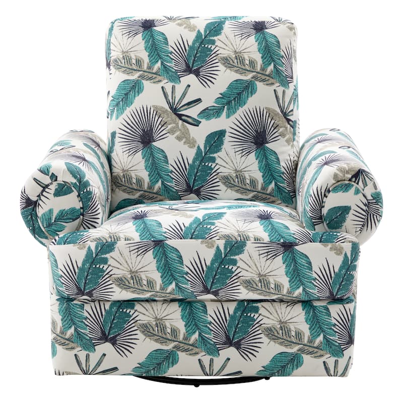 Christopher Knight Home - Thorne Chenille Swivel Recliner Rocker Chair with Adjustable Backrest