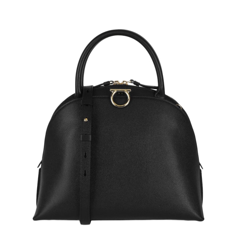 Ferragamo Gancini Medium Top Handle Bag