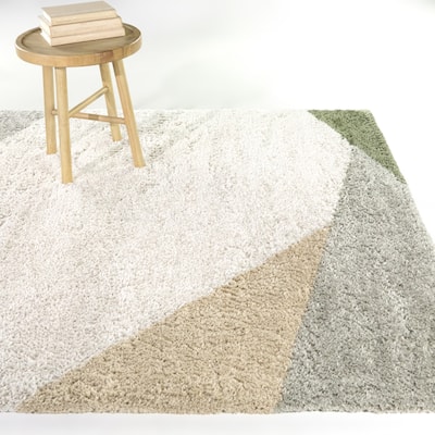 Les Modern Geometric Area Rug