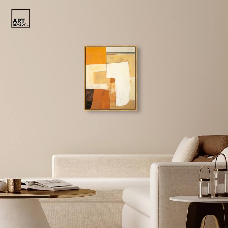 Clay and Canvas II Canvas by Art Remedy