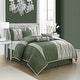 preview thumbnail 62 of 81, Nanshing Daniella 7-Piece Modern Geometric Comforter Set