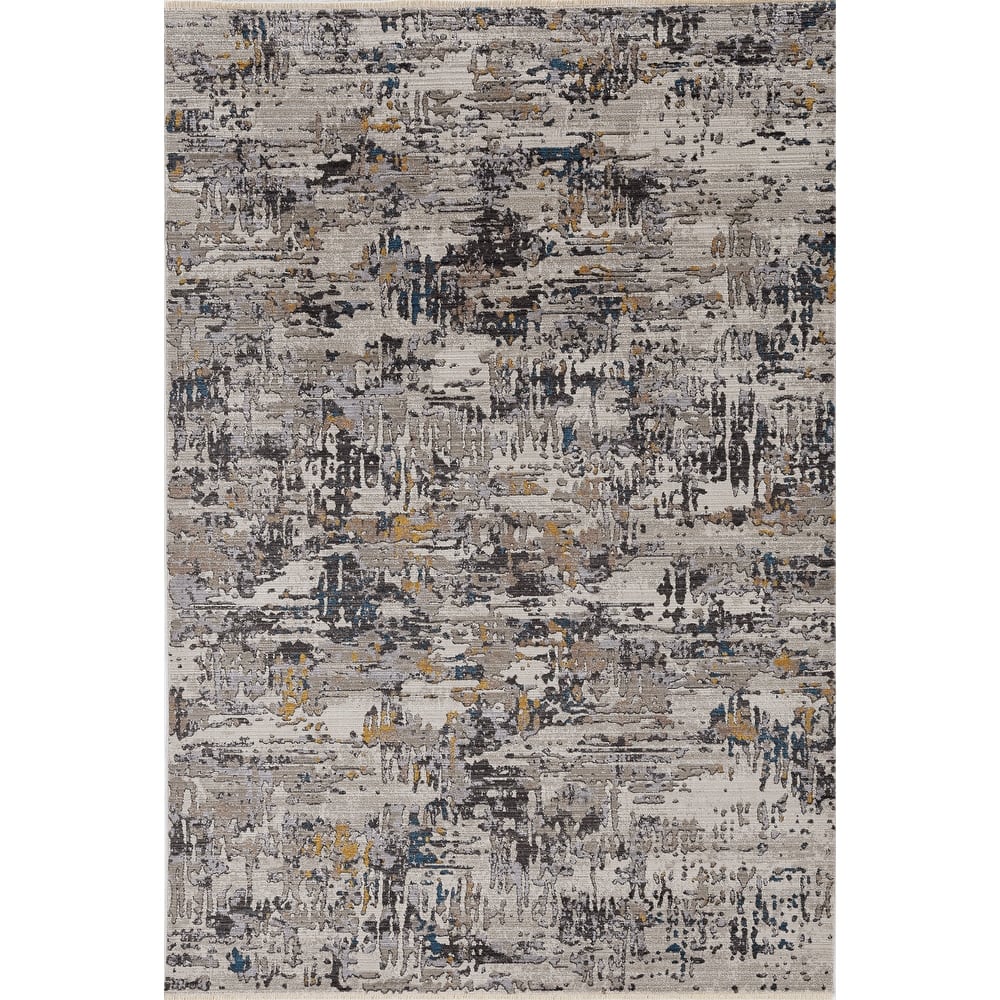 The Gray Barn Kate Distressed Glam Area Rug