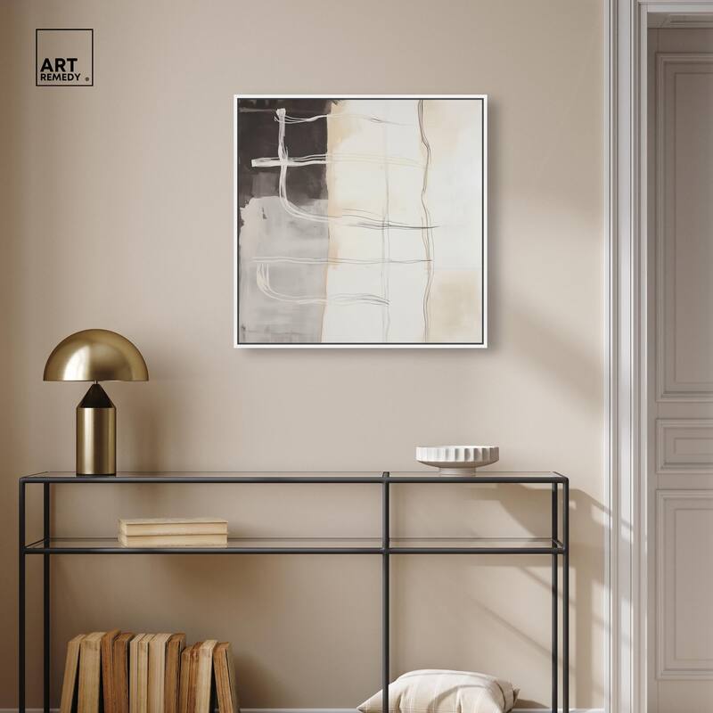 Gestural Glyphs I Canvas by Art Remedy