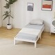 preview thumbnail 15 of 26, Basic Bed Frame Twin Wooden Bed