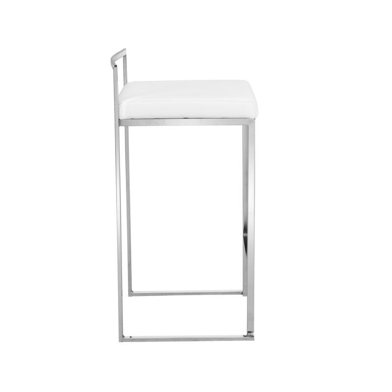 Valerius 25.25 Inch Upholstered Counter Stool