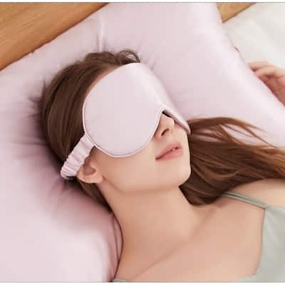 Lincove Mulberry Silk Sleep Eye Mask - Lightweight and Breathable