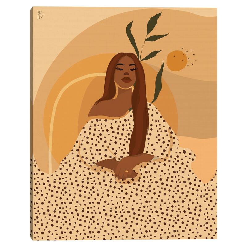 Her Strength by Princella Canvas Art Print