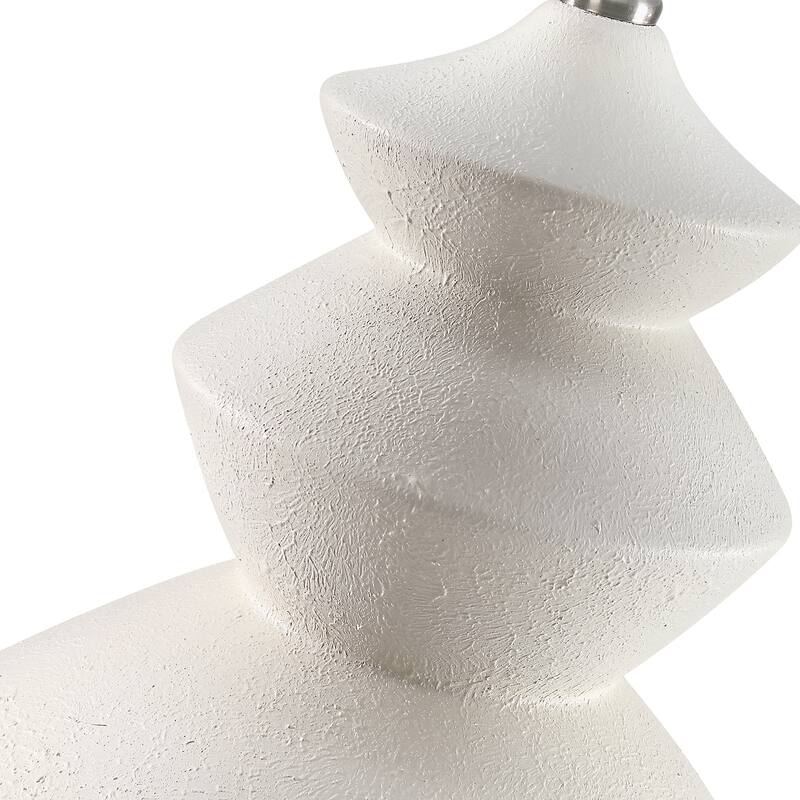 Fulham 3-Way Ceramic Table Lamp with Drum Shade - 25 in. H