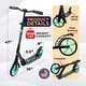 preview thumbnail 38 of 62, Outdoor Cruiser Kick Scooter for Ages 6+, for Kids, Teens, and Adult, Max Load 250 LBS, Foldable, 8-inch Big Wheels,
