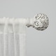 preview thumbnail 6 of 11, ATI Home Vine 1" Adjustable Curtain Rod and Finial Set