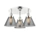 Option Polished Nickel / Light Smoke