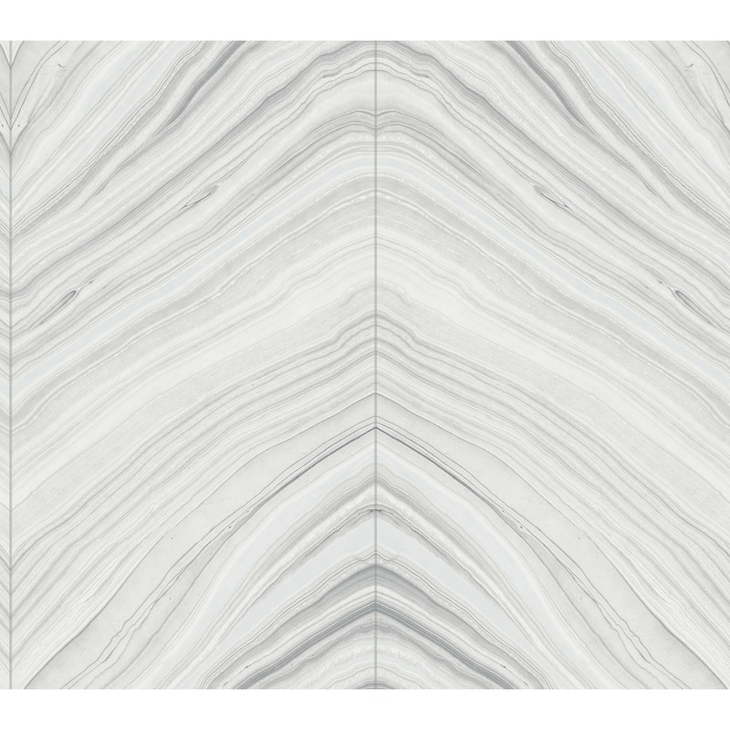 Sheer Grey Onyx Strata Peel and Stick Wallpaper - On Sale - Bed Bath ...