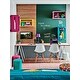 preview thumbnail 8 of 25, Kids Table and Chair Set Modern Toddler Furniture with Round Table and Armless Chairs Eiffel Wooden Legs Dining or Playroom Use