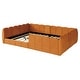 preview thumbnail 32 of 37, Velvet Upholstered Floor Bed