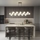 preview thumbnail 21 of 25, 22-Light Linear Chandelier Sputnik Chandeliers Modern Chandeliers for Dining Room