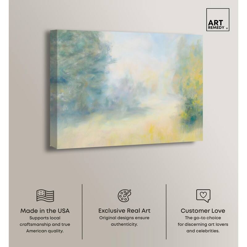 Faded Horizon I Canvas by Art Remedy, Gallery Wrapped