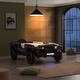 preview thumbnail 29 of 35, Zemo Novelty Twin Faux Leather Upholstered Off-Road SUV Kid Bed with Light and Sound Functions by Furniture of America