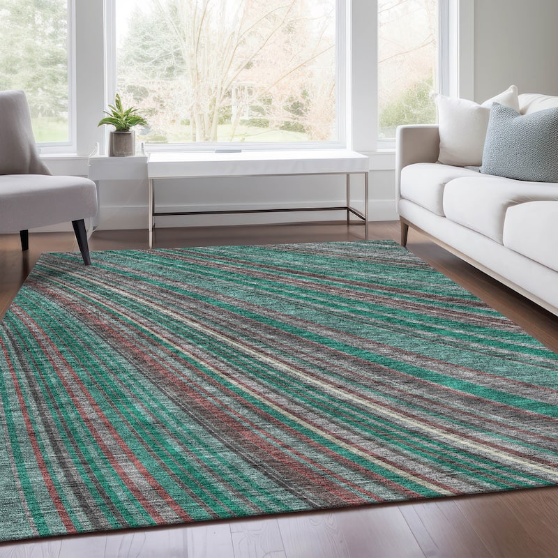 Premium Washable Super Soft Modern Flow Mayfield Rug