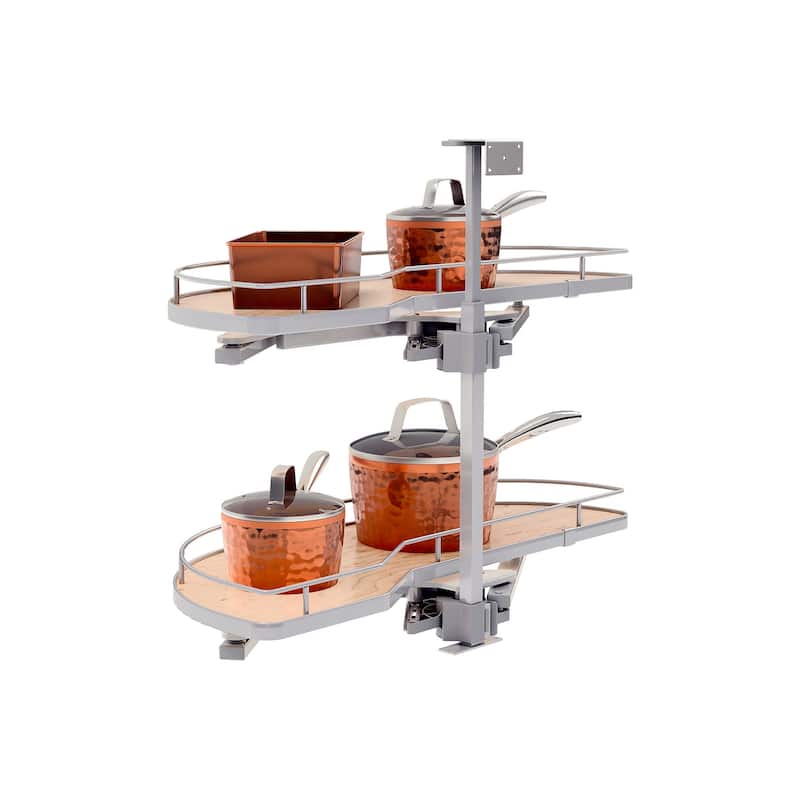 Rev-A-Shelf 587-15-LMP Modern 35-1/2"W Soft Close Pivot Swing / Pull