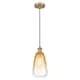 Option Brushed Brass / Amber