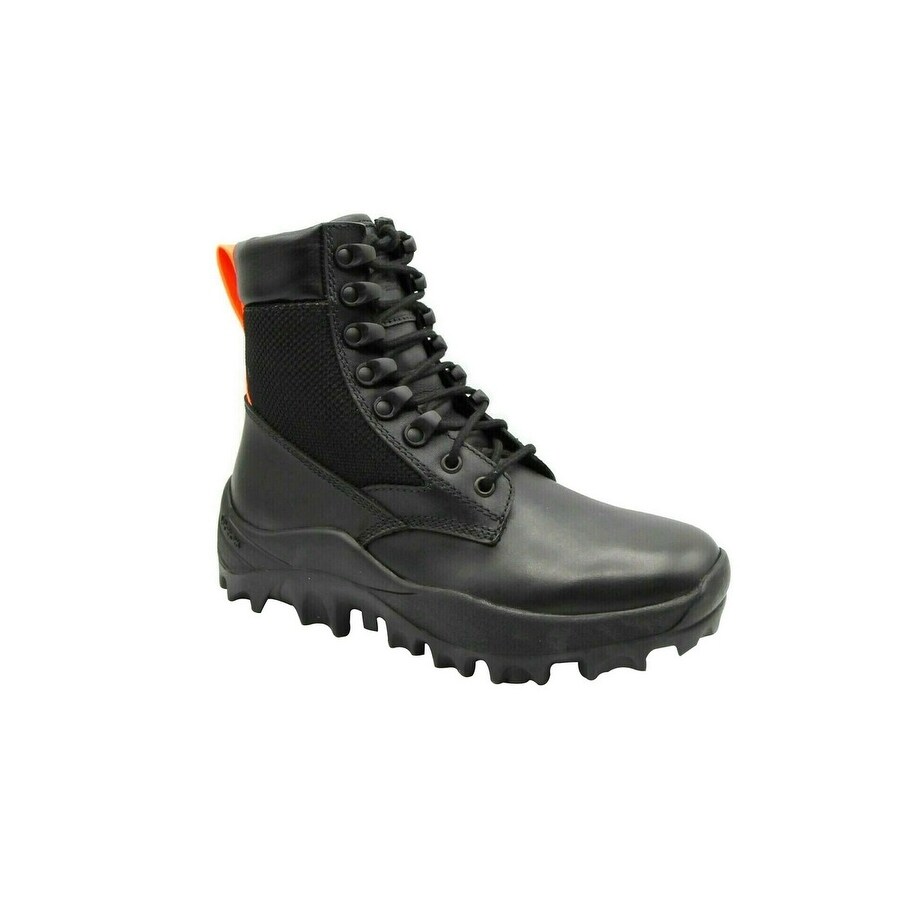 reflective combat boots