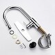 preview thumbnail 3 of 30, Ultra Faucets Euro Collection Single-Handle Kitchen Faucet With Pull-Down Spray