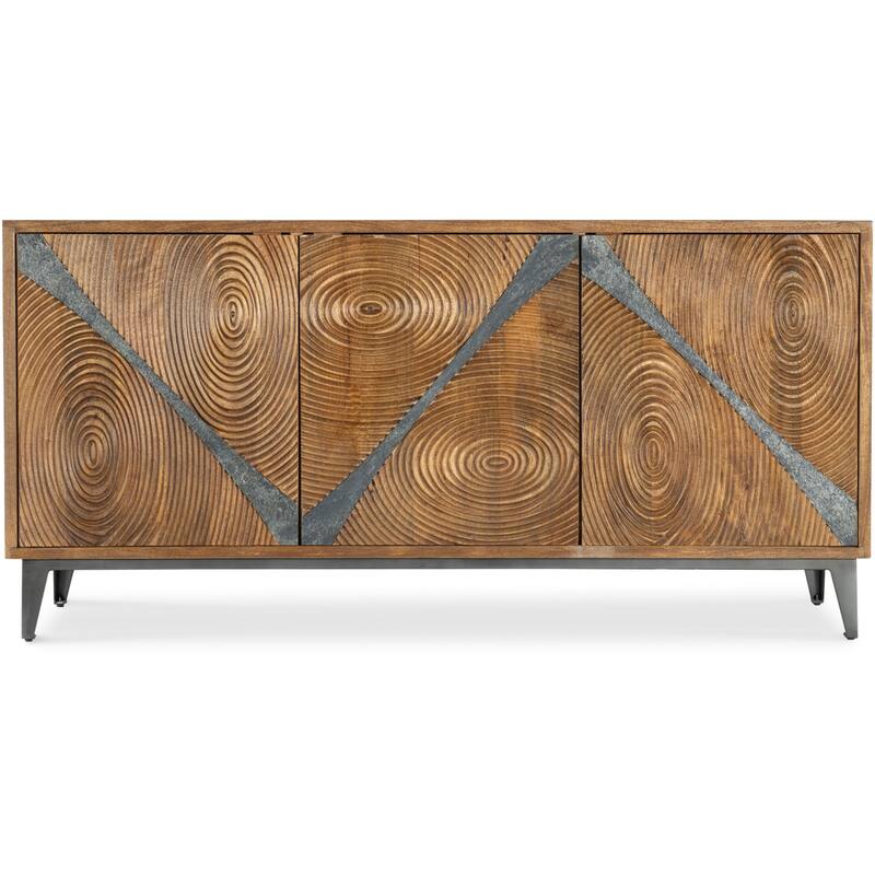 Hooker Furniture 7228-85076-85 Vortex 69" Wide Mango Accent Cabinet