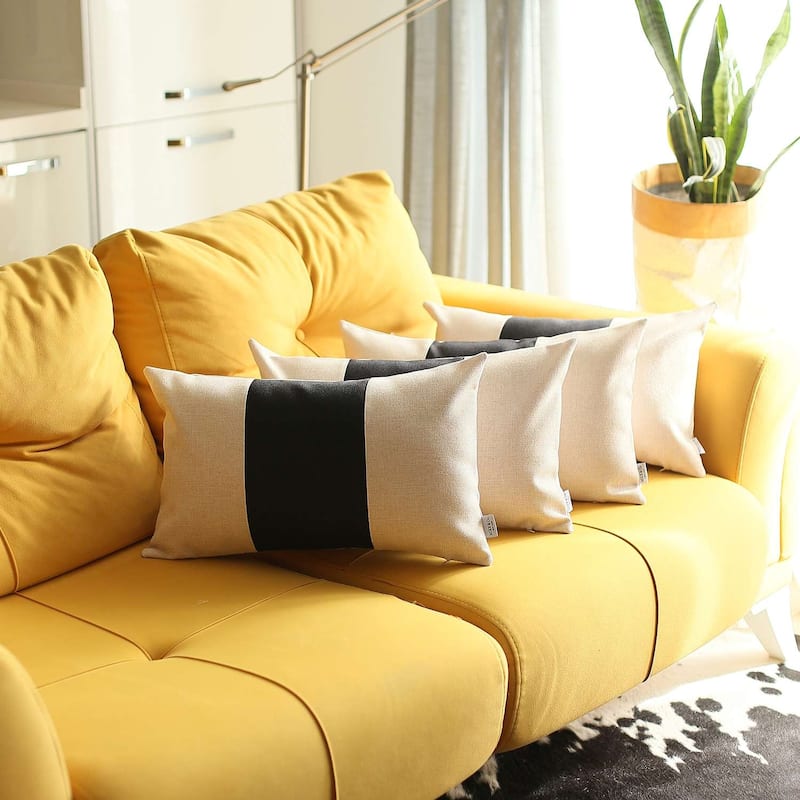 Boho-Chic Decorative Houndstooth Jacquard Pillow Covers 4 PCS