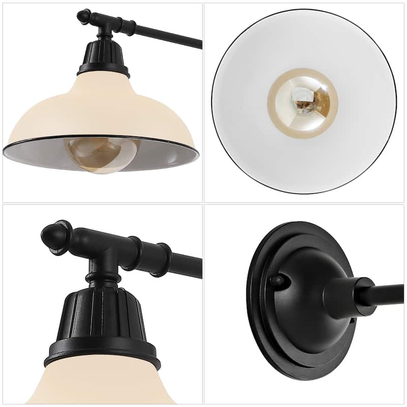 12.25" Indoor/Outdoor LED Arm Sconce, By JONATHAN Y - 12.25