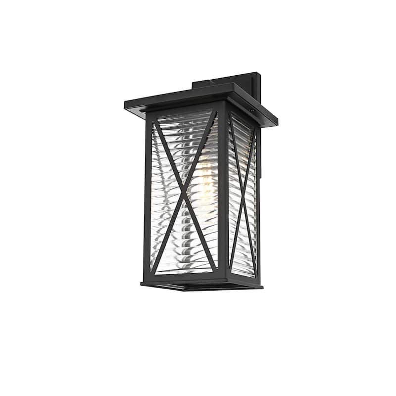 Kensington Outdoor Wall sconce in Black