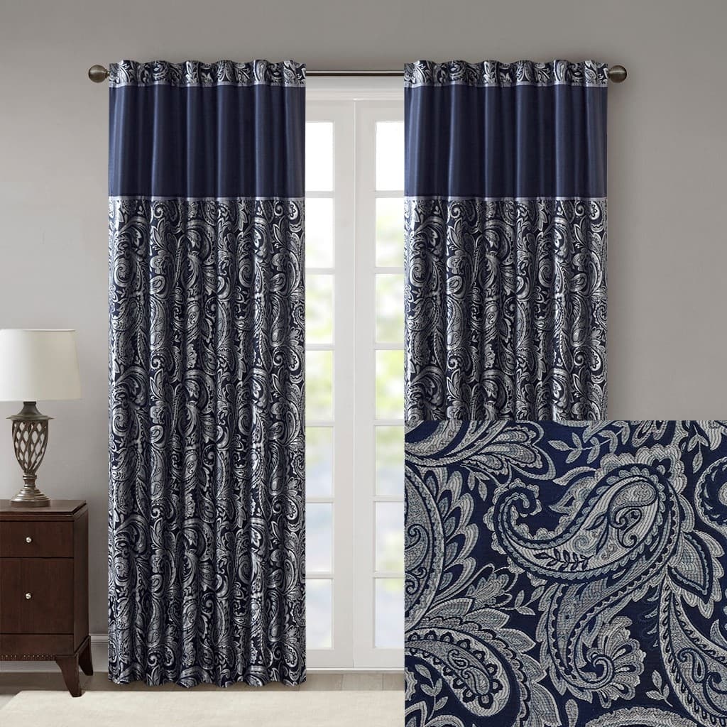 Jacquard Curtain Panel