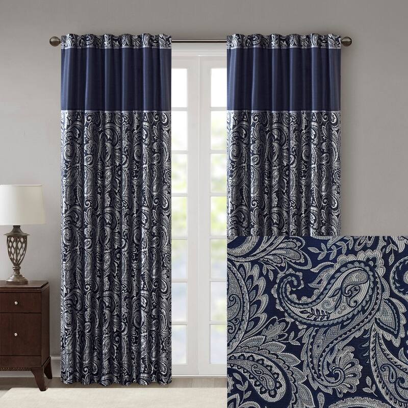 Jacquard Curtain Panel