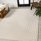 preview thumbnail 21 of 131, JONATHAN Y Aarhus Minimalist Angle Geometric Ivory/Cream Area Rug 10' x 13' - Ivory/Cream
