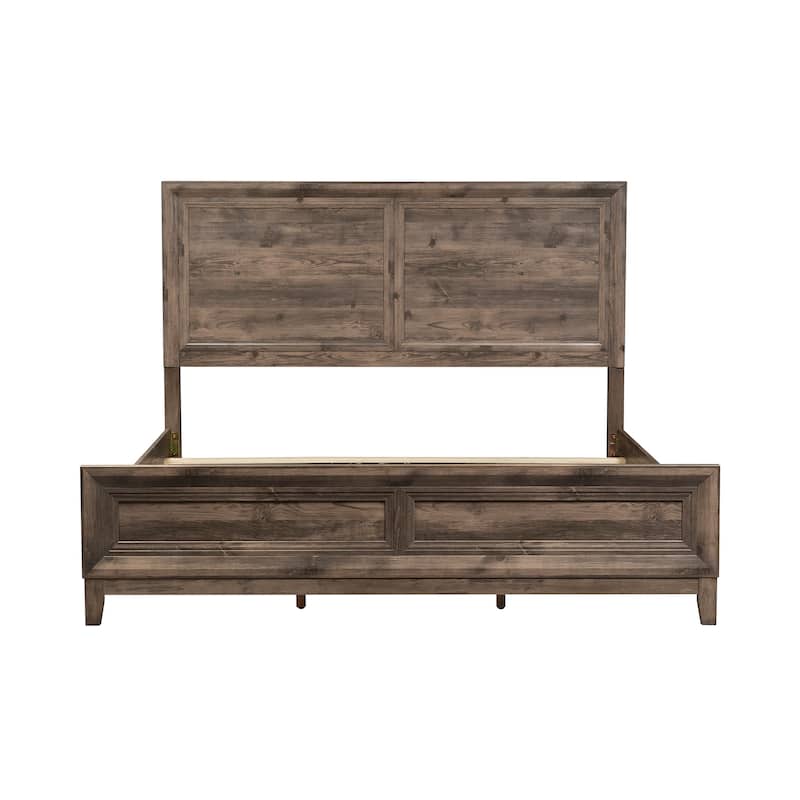 Ridgecrest Cobblestone Queen Panel Bed